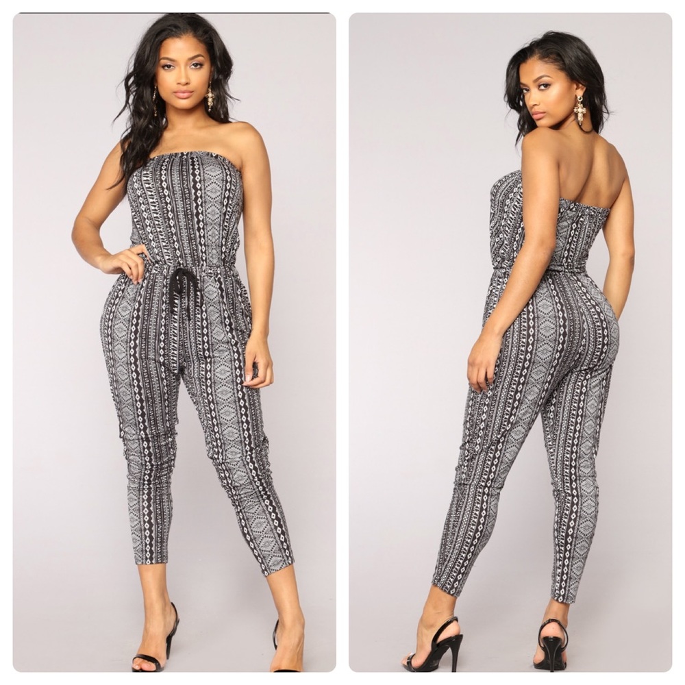 East Coster Stripe Jumpsuit
